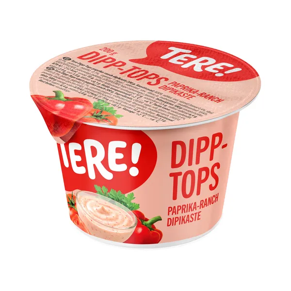 Tere Dipp-Tops paprika ranch-dipikaste, TERE, 200 g