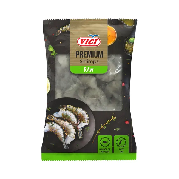 Tiigerkrevetid 16/20 (koorimata, peata), VICI, 240 g neto