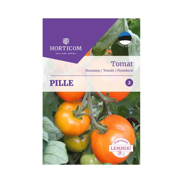 Tomat Pille (oranž) 30 seemet, HORTICOM, 1 tk