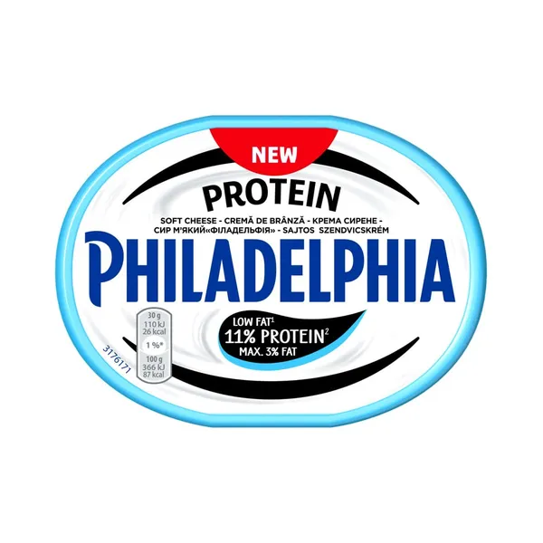 Toorjuust proteiiniga, PHILADELPHIA, 175 g