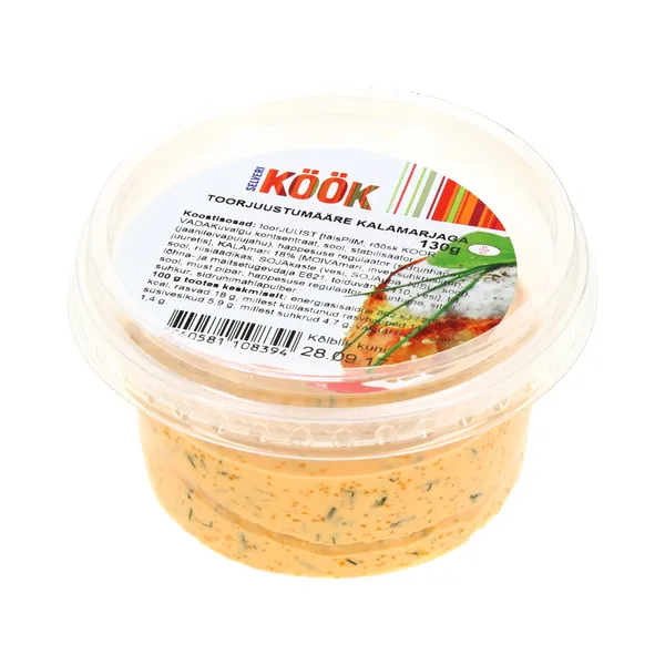 Toorjuustumääre kalamarjaga, SELVERI KÖÖK, 130 g