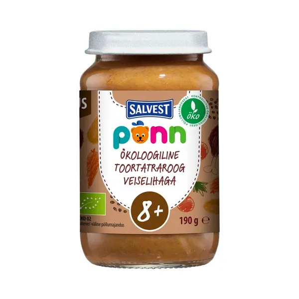 Toortatraroog veiselihaga 8+ Mahe, PÕNN, 190 g