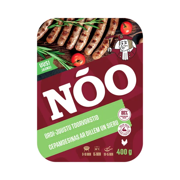 Toorvorstid ürdi-juustu, NÕO, 400 g