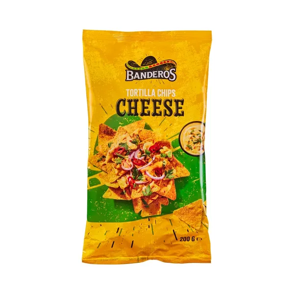 Tortillakrõpsud juustuga, BANDEROS, 200 g
