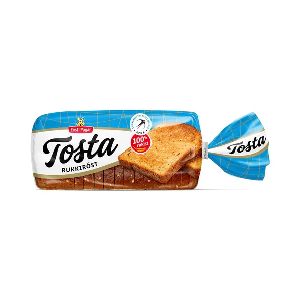 Tosta Rukkiröst, EESTI PAGAR, 390 g