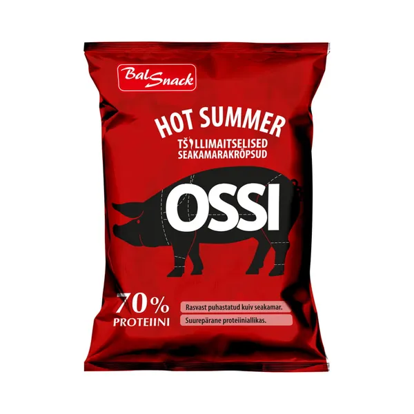 Tšillimaitselised seakamarakrõpsud, OSSI, 40 g