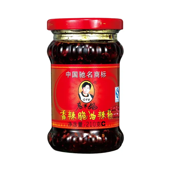 Tšilliõli krõbeda sibulaga, LAO GAN MA, 210 g