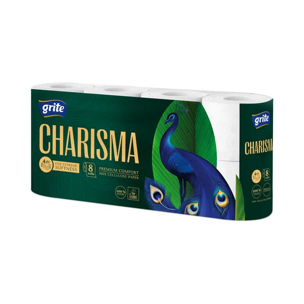 Tualettpaber  Charisma 4-kihiline 152 lehte, GRITE, 8 rl