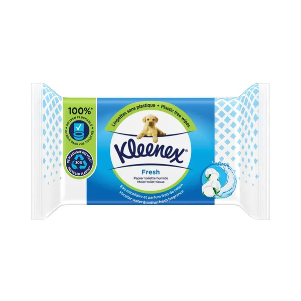 Tualettpaber niisutatud Fresh, KLEENEX, 42 tk