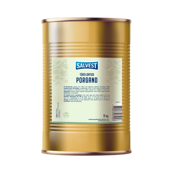 Tükeldatud porgand, SALVEST, 3 kg, ettetellimisel