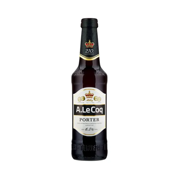 Tume õlu A. Le Coq Porter 500 ml pudel