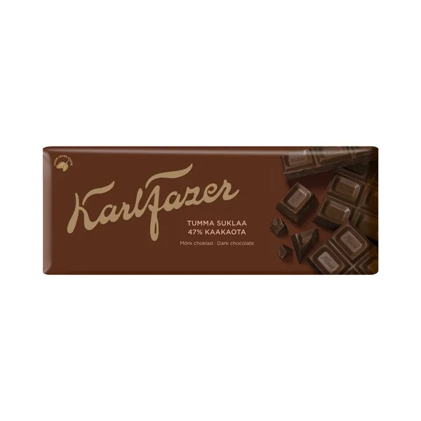 Tume šokolaad, KARL FAZER, 180 g
