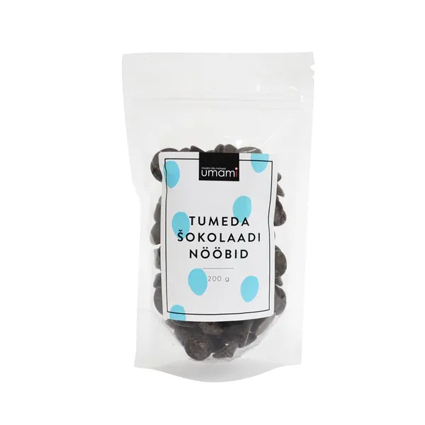 Tumeda šokolaadi nööbid, UMAMI, 200 g