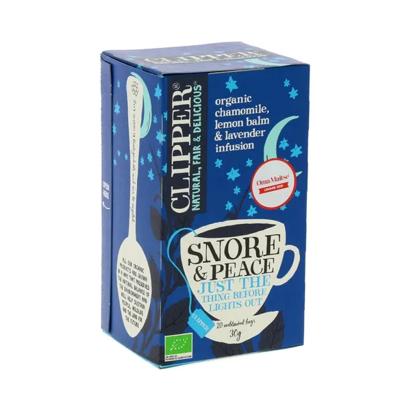 Unetee Snore and Peace, mahe niidiga kotis 20pk, CLIPPER, 30 g