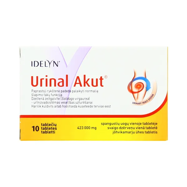 Urinal Akut tbl N10, WALMARK, 5,5 g