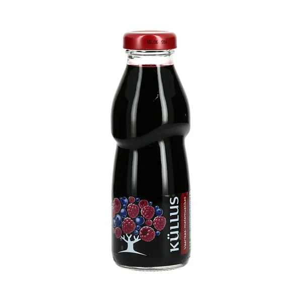 Vaarika-mustika kontsentreeritud mahlajook, KÜLLUS, 330 ml