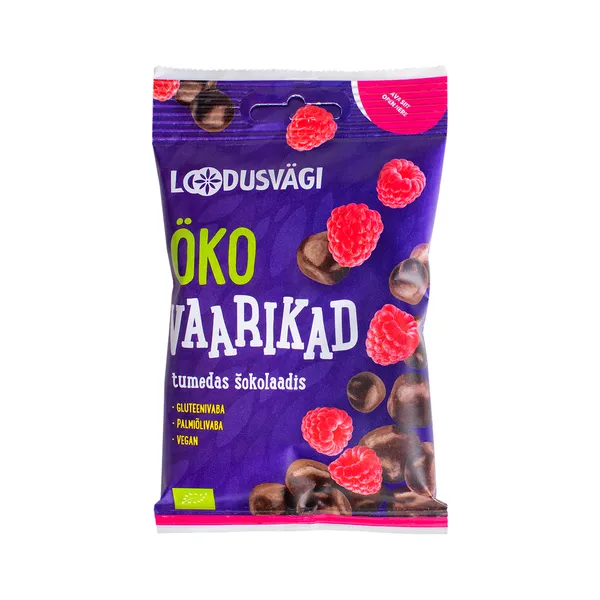 Vaarikad tumedas šokolaadis, LOODUSVÄGI, 50 g