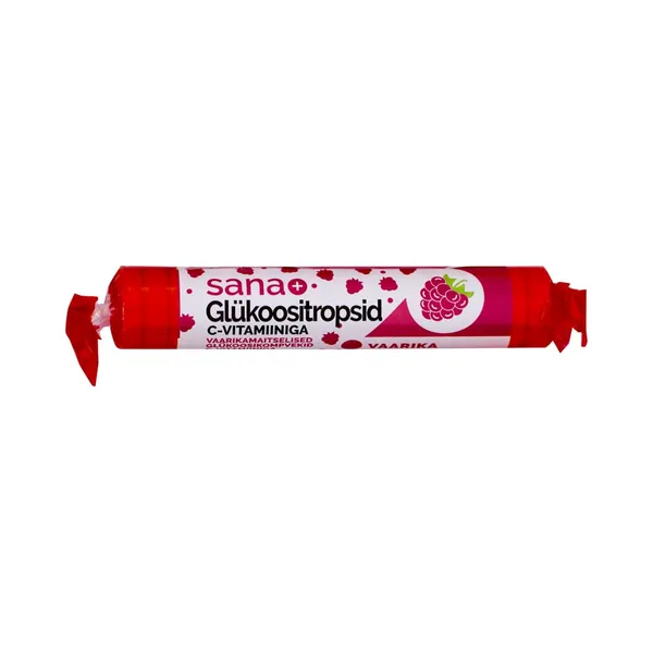 Vaarikamaitselised tropsid, SANA+, 39 g