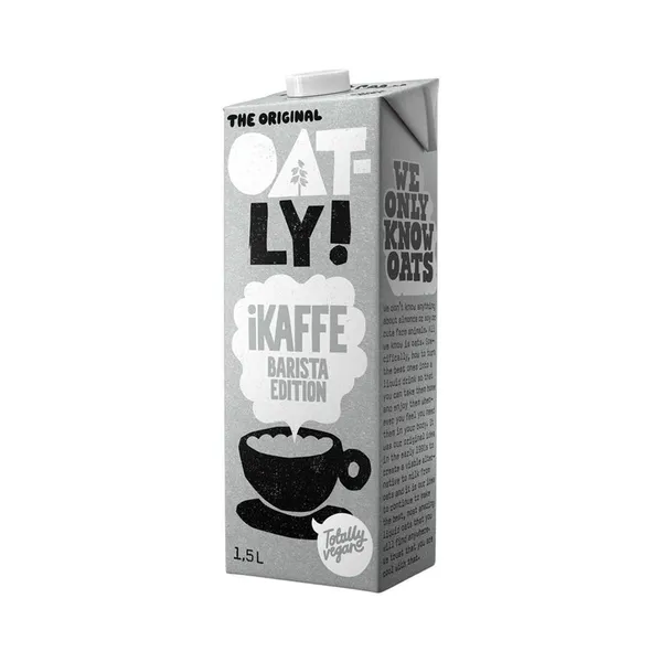 Vahustatav kaerajook Barista Edition, OATLY, 1,5 l