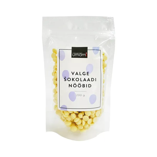 Valge šokolaadi nööbid, UMAMI, 200 g