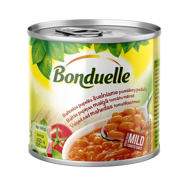 Valged oad mahedas tomatikastmes, BONDUELLE,