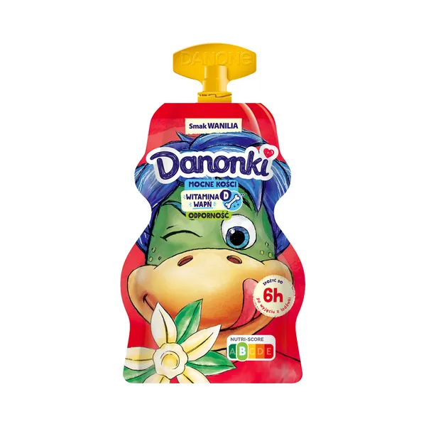 Vaniljejogurt tuubis, DANONINO, 70 g