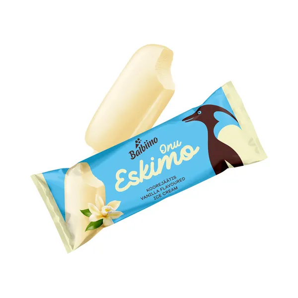Vanillimaitseline koorejäätis, ONU ESKIMO, 57 g