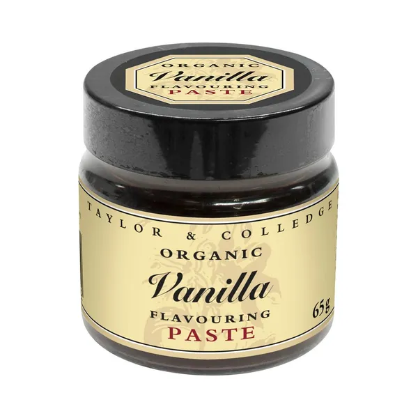 Vanillipasta ökoloogiline, TAYLOR & COLLEDGE, 65 g