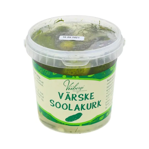Värske soolakurk ämbris, VIIBERGI, 350 g