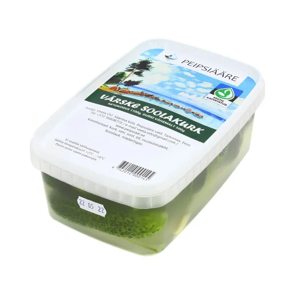 Värske soolakurk karbis, PEIPSIÄÄRE, 500 g