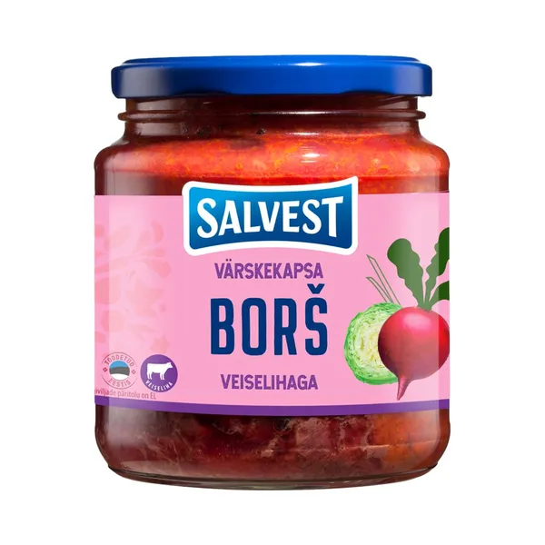 Värskekapsaborš veiselihaga, SALVEST, 530 g