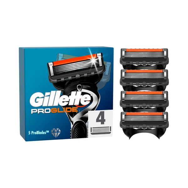 Varuterad Fusion Proglide Manual, GILLETTE, 4 tk