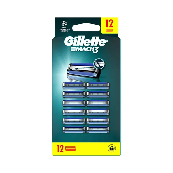 Varuterad GILLETTE Mach3 12tk
