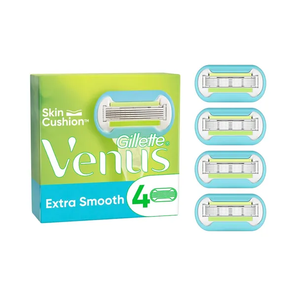 Varuterad Venus Extra Smooth, GILLETTE, 4tk