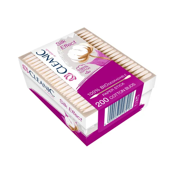 Vatitikud Silk Effect, CLEANIC, 200 tk