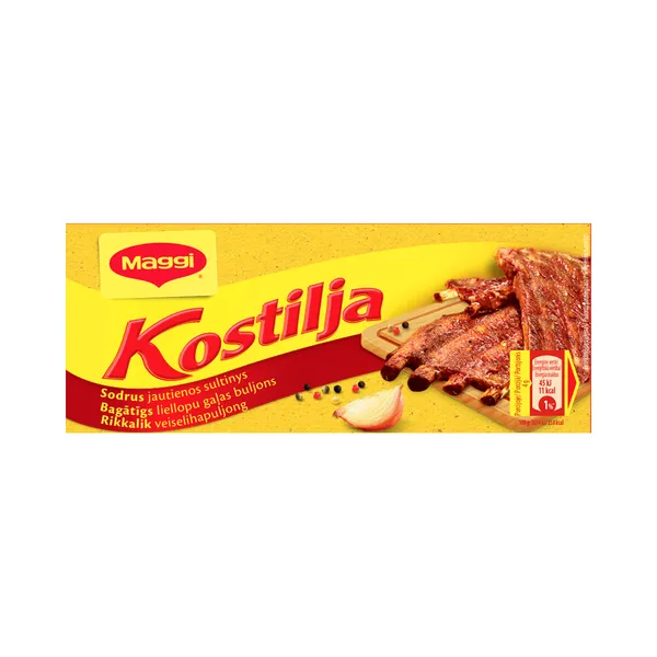 Veiselihapuljong Kostilja, MAGGI, 120 g
