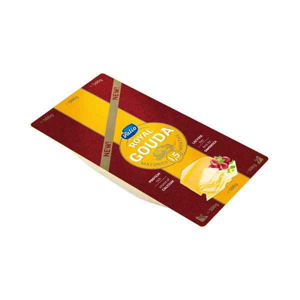 Viilujuust Royal Gouda Yellow laktoosivaba, VALIO, 500 g
