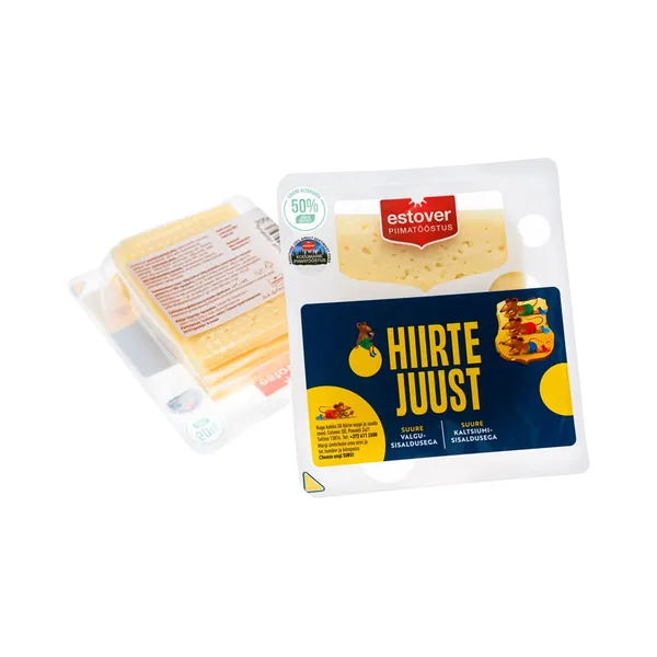 Viilutatud juust 25,2%, HIIRTE JUUST, 200 g