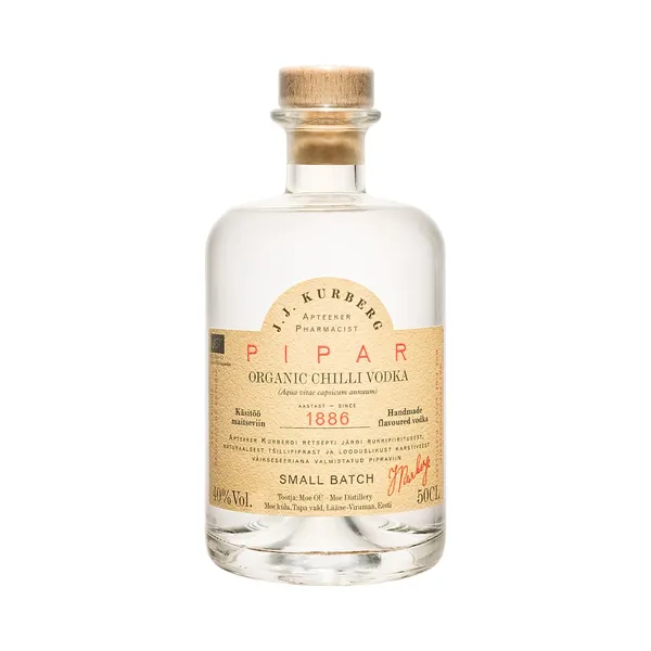 Maitsestatud viin  J.J. Kurberg, Pipar 0,5L alk.40%, R17/123671/10