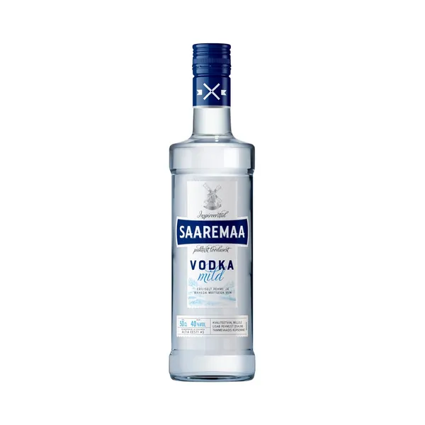 Viin SAAREMAA  Mild Vodka 40% 0,5 L, R19/145526/1 09.12.2019 40%