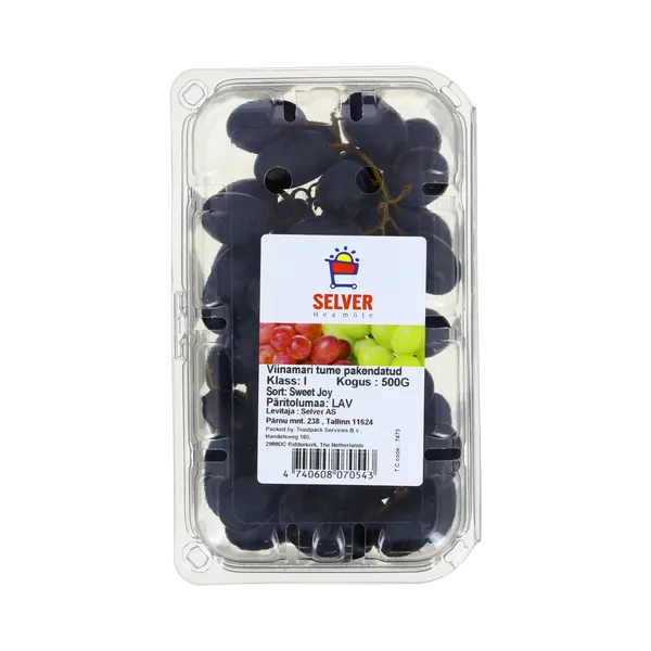 Viinamari tume seemneteta, SELVER, 500 g