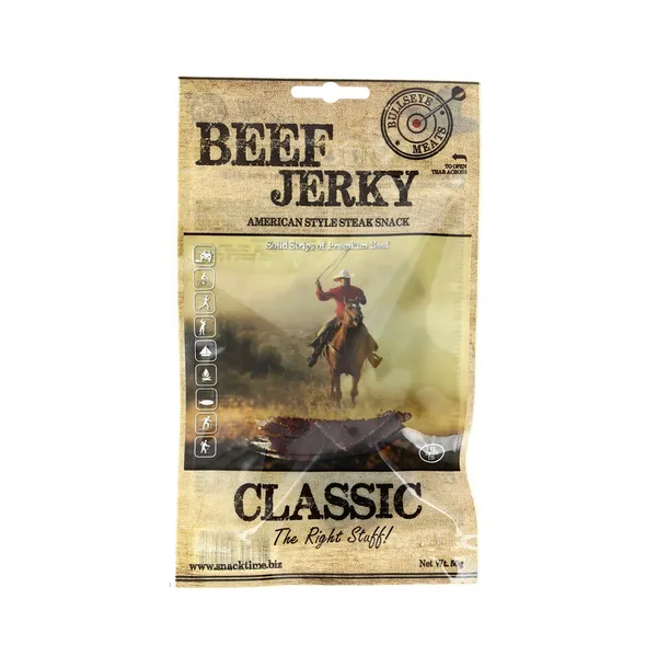 Vinnutatud veiseliha Classic, BEEF JERKY, 50 g