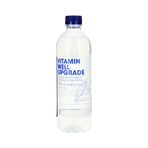 Vitaminijook sidruni-kaktuse Upgrade, VITAMIN WELL, 500 ml