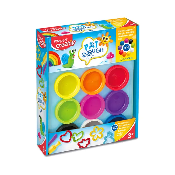 Voolimismassi komplekt PatDough, MAPED CREATIV, 1 tk