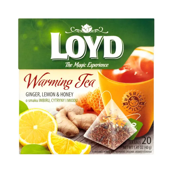Vürtsitee ingver-sidrun, LOYD, 40 g