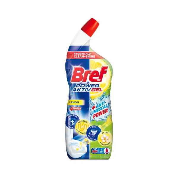 WC-puhastusvahend Power Aktiv Lemon, BREF, 700 ml