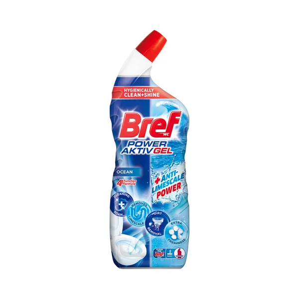 WC-puhastusvahend Power Aktiv Ocean, BREF, 700 ml