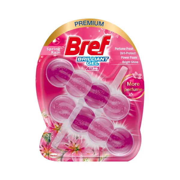 WC-värskendaja Brilliant Spring Rain, BREF, 84 g