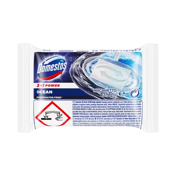 WC värskendaja Ocean lõhnageeliga täide, DOMESTOS, 35  g