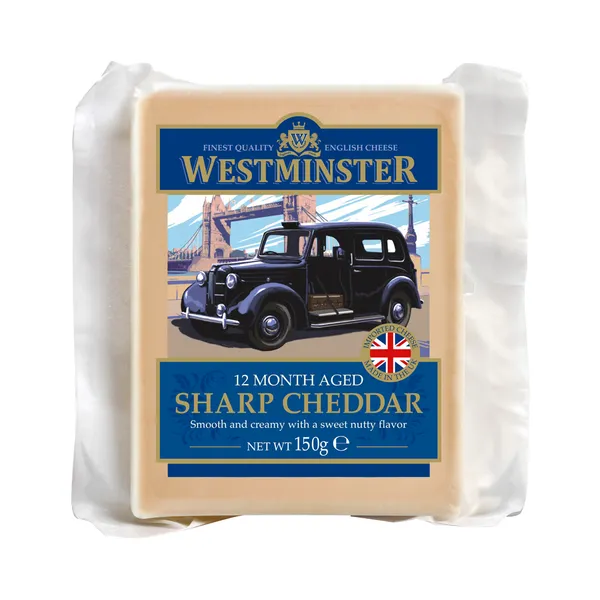 Westminster Cheddar Sharp, WESTMINSTER, 150 g